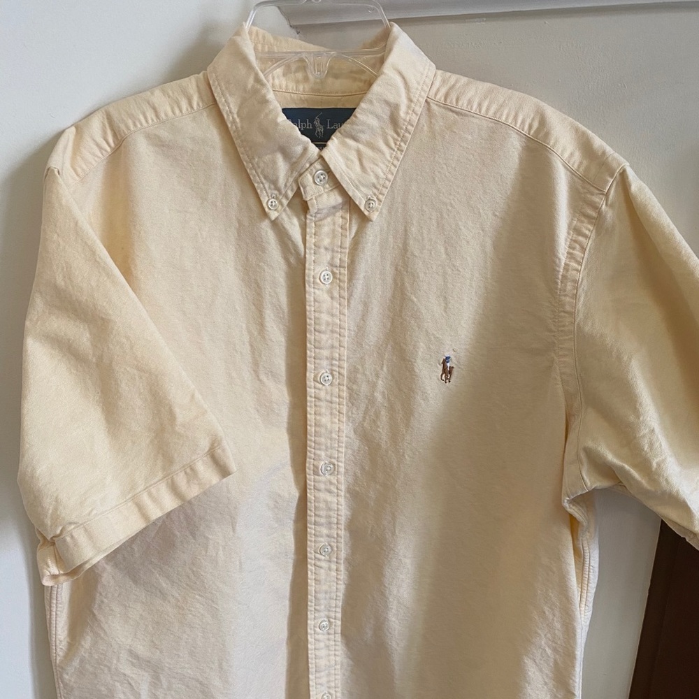 Ralph Lauren Mens Button Down Size Large